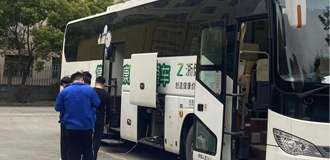 2024年4月15號 ，我司組織員工職業病體檢，廠內員工積極參加